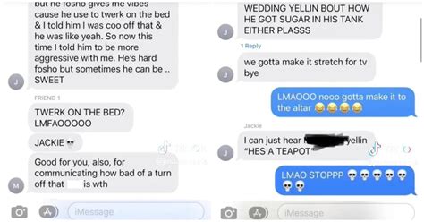 jackie text messages|Jackie Texts ‘Love Is Blind’ Season 4, Leaked Marshall Messages